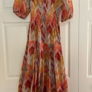 ba&sh Colorful Midi Dress